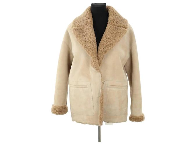 Ba&Sh Abrigo beige