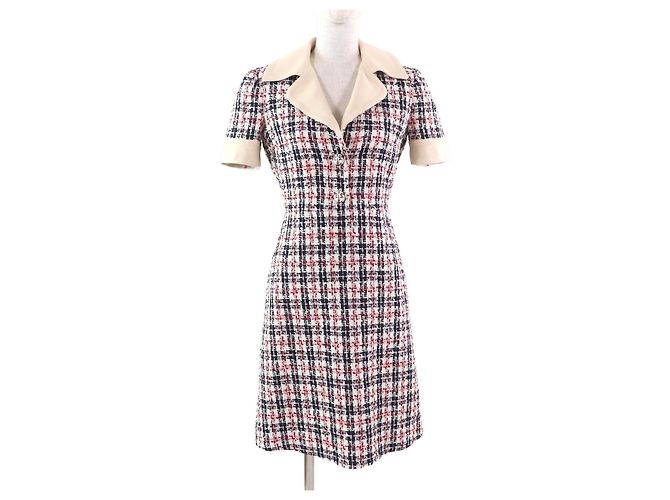Gucci Einteiler Tweed Kleid Mehrfarben