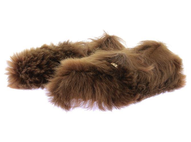 Tod's Mocassins en shearling "Gommino" Marron