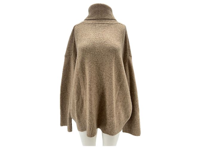 Samsoe & Samsoe Suéter beige de cachemira 