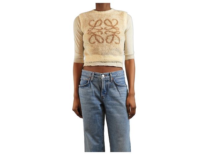 Loewe Chaleco de punto Anagram neutro - talla S