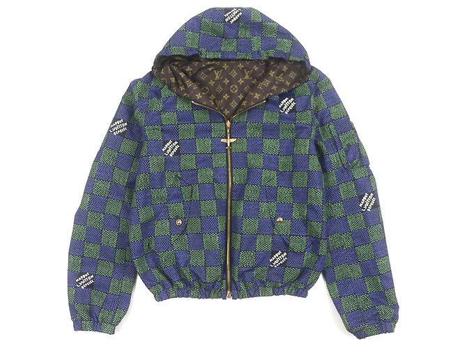 Polyester Hoodie von Louis Vuitton Grün