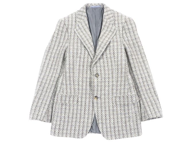 Giacca in lana Yves Saint Laurent rive gauche Marrone