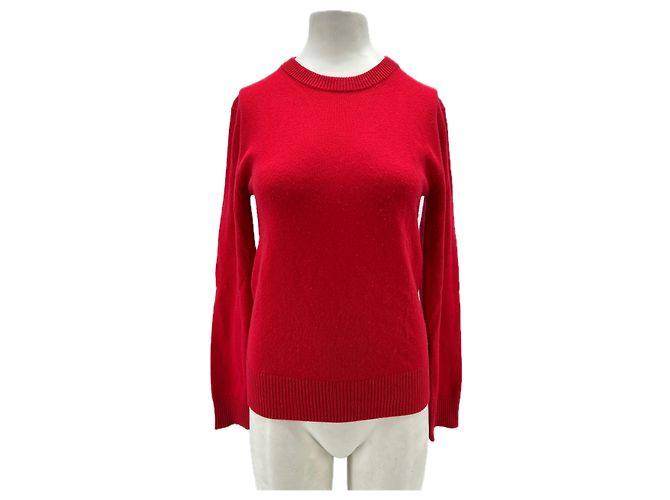 Autre Marque Roter Wollpullover 440ME 