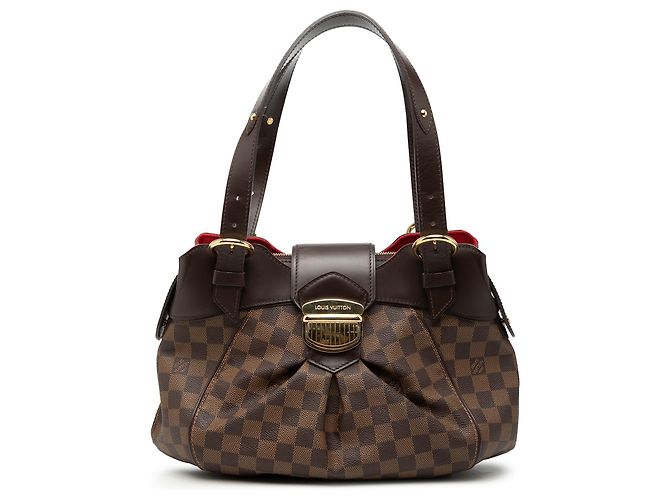 Louis Vuitton Marrom Damier Ebene Sistina PM