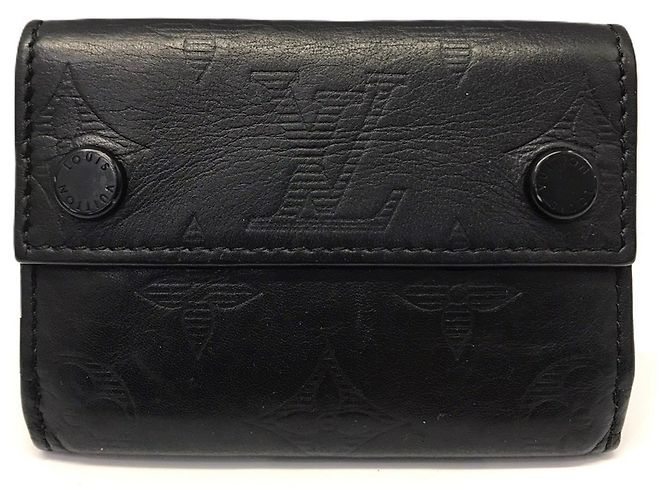 Louis Vuitton Discovery Kompaktgeldbörse - Monogram Shadow Schwarz