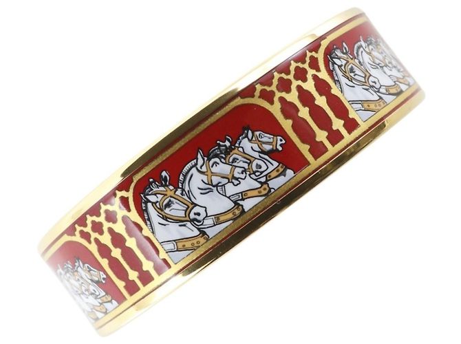 Hermès Hermes HERMES EmailGM Bangle Red 
