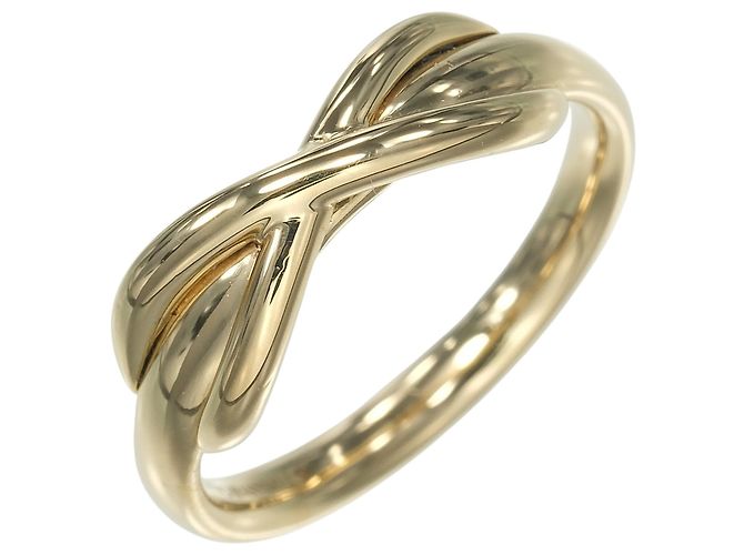 Anillo Infinity en oro amarillo de 18K de Tiffany & Co.
