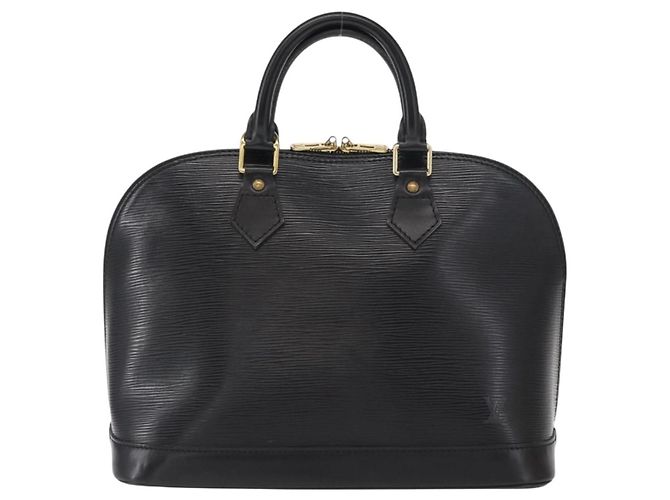 Louis Vuitton Alma Epi Leather PM Negro