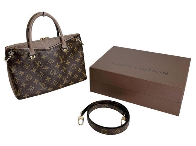 Sac à main Pallas BB Louis Vuitton Marron Monogramme