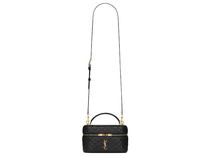 Bolsa Vanity Gaby da Saint Laurent Preto