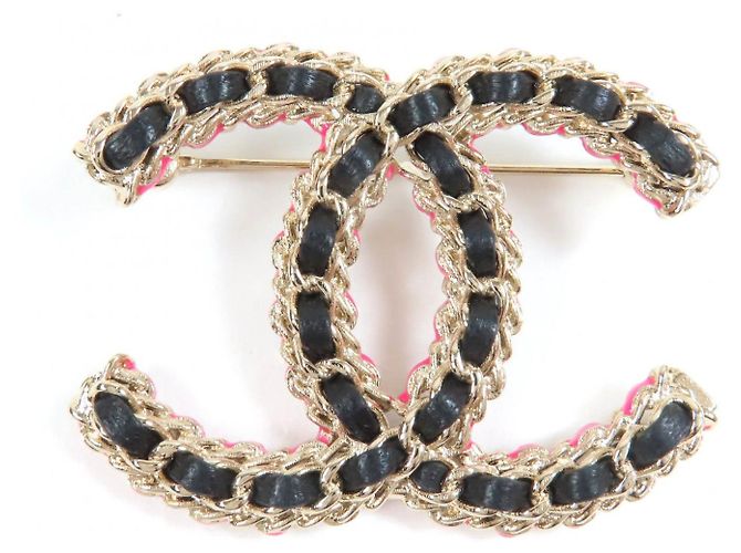Classique Broche COCO Mark de Chanel Doré
