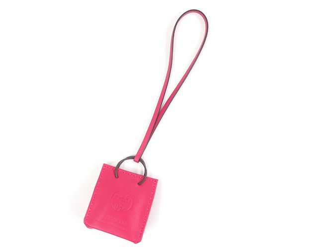 Hermès Hermes Sac Orange Bag Charm Pink 