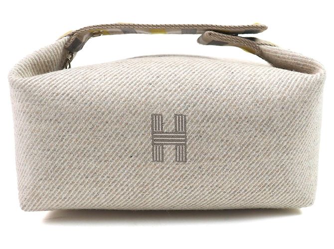 Wolltasche Hermès Bride-A Schwarz
