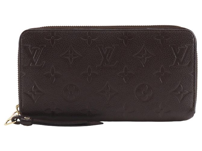 Portafoglio Lungo Monogram Empreinte Louis Vuitton Marrone