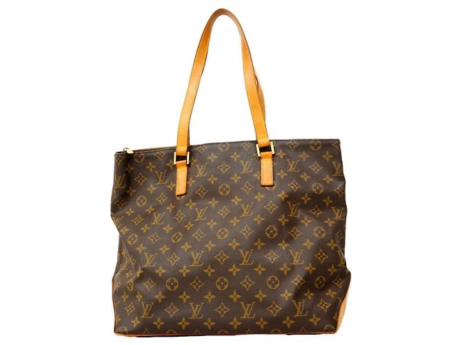 Sac cabas Mezzo Monogram Louis Vuitton Marron
