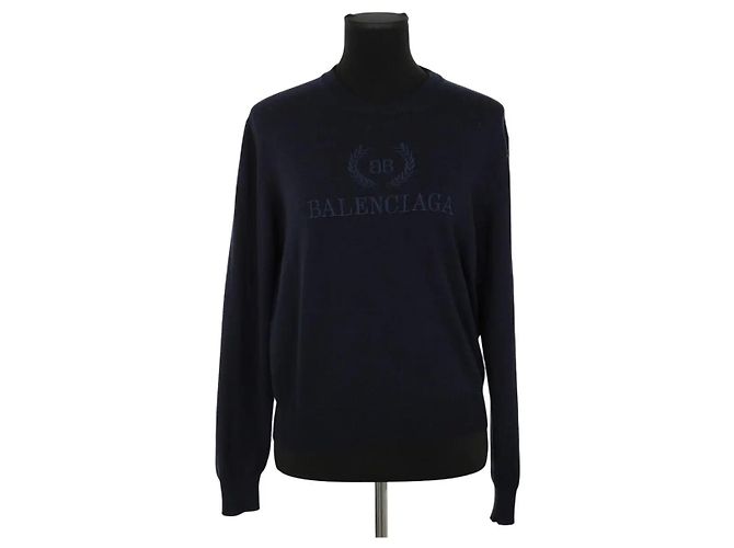Balenciaga Schwarzer Pullover 