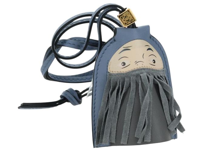 LOEWE LOEWE �~ Studio Ghibli Il Castello Errante Charm Markl Grigio Auth 167050SM Marrone