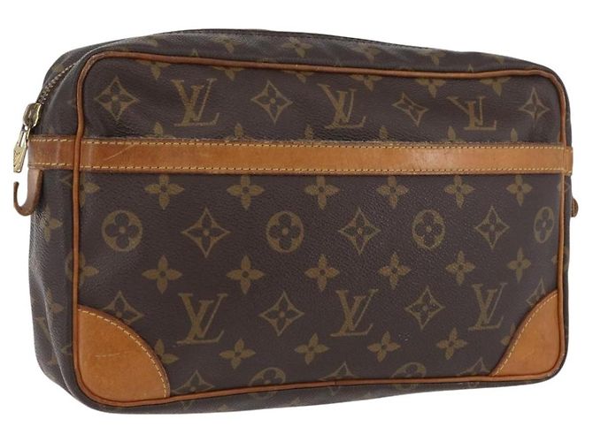 LOUIS VUITTON Clutch Compiegne 28 M51845 LV Auth BA10976 Monogramm