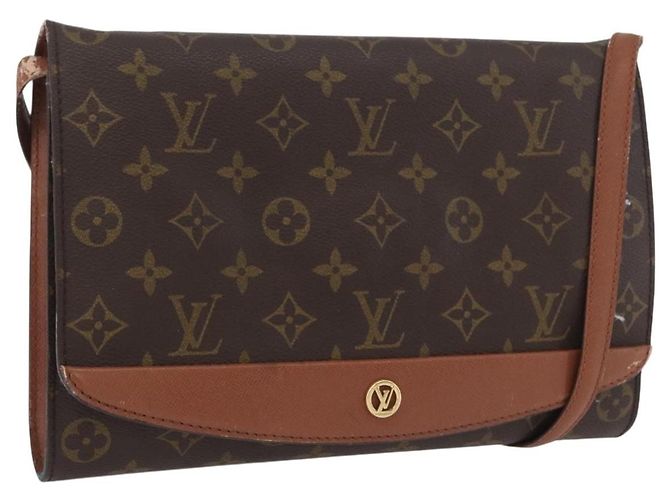 LOUIS VUITTON Monogram Bordeaux 27 Shoulder Bag M51797 LV Auth BA11255 Monogramme