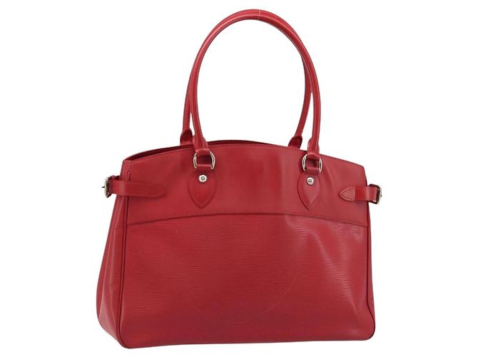 LOUIS VUITTON Epi Passy PM Handtasche Rot M5926E LV Auth BA10911