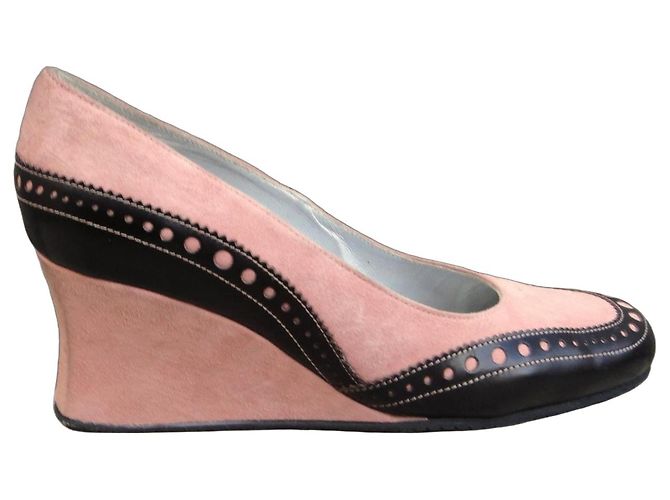Stéphane Kelian Pumps aus rosa Wildleder Pink