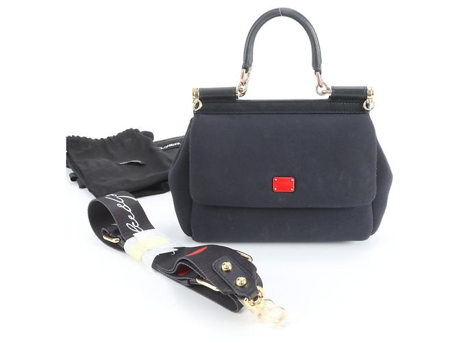 Sicily Lederhandtasche von Dolce & Gabbana
