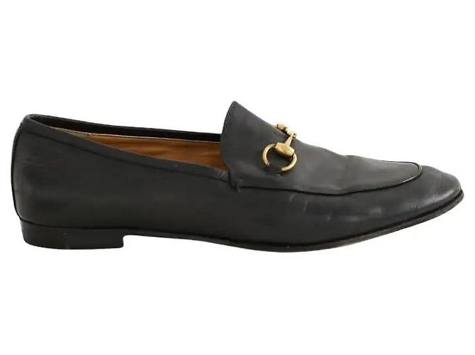 Gucci Mocassini in pelle nera Nero