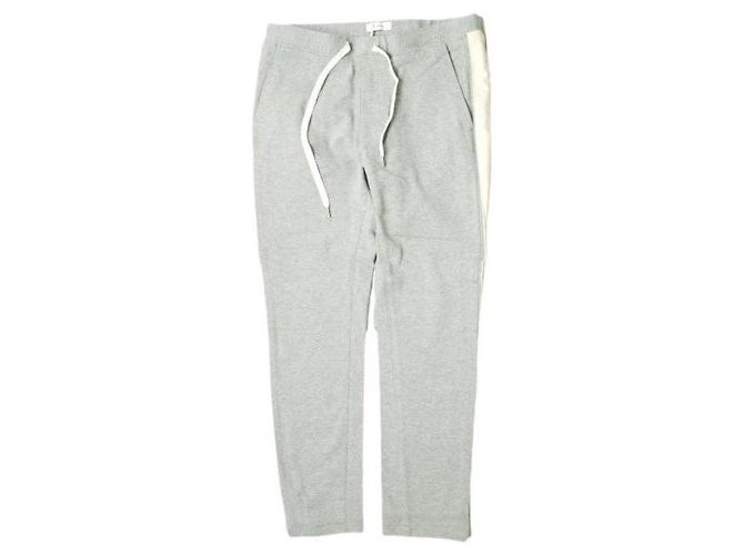 Autre Marque e JEANS TAPERED EASY PANTS Cotton Blend Pants Brown Grey