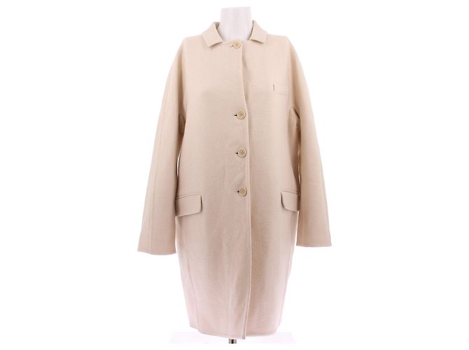 Loro Piana Casaco bege de cashmere