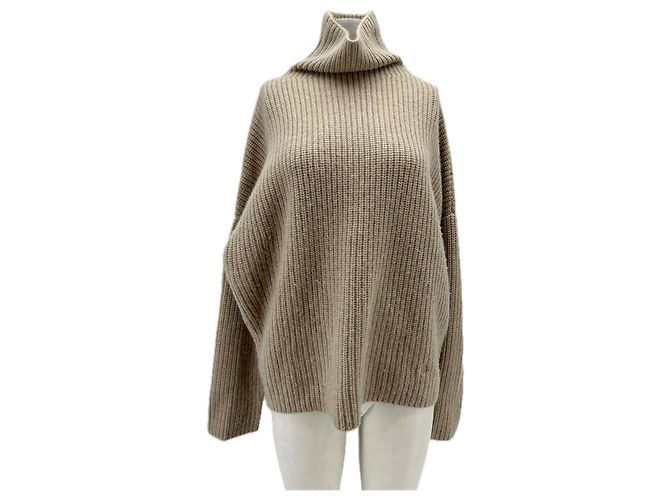 Autre Marque Beige Pullover "Roscana" aus Kaschmir 