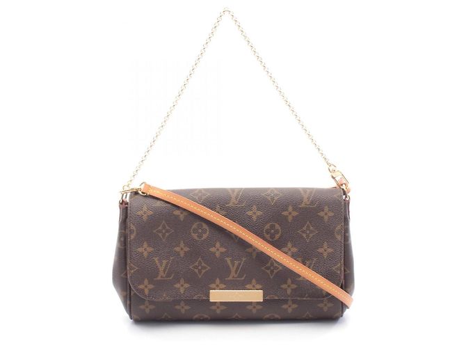 Bolso Louis Vuitton Favorite MM Castaño Monograma
