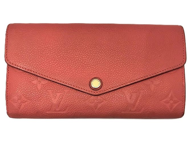 Louis Vuitton Portefeuille Sarah Monogram Empreinte Long Wallet