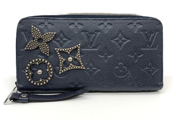 Zippy Geldbörse Monogram Empreinte Louis Vuitton Schwarz