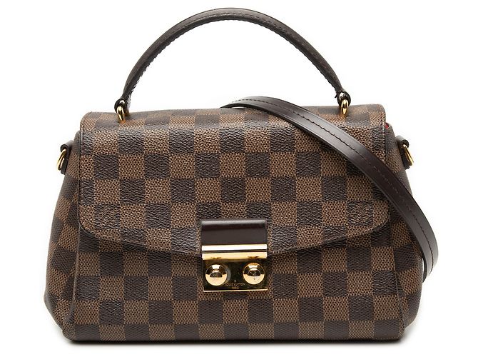 Louis Vuitton Marrom Damier Ebene Croisette