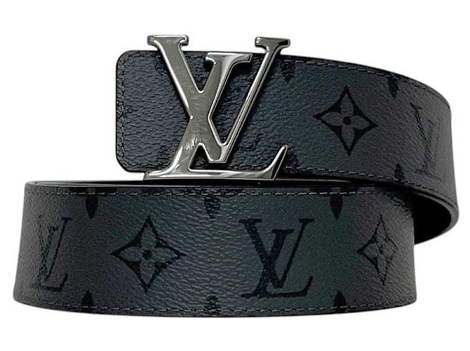 Cintura Monogram Eclipse Louis Vuitton Marrone Nero
