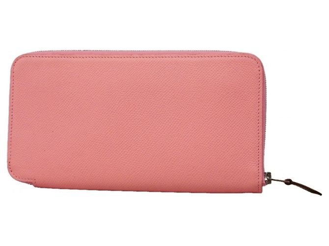 Cartera Larga Azap de Hermès en Rosa Confetti
