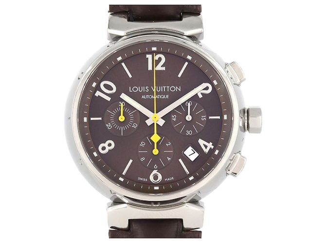 Relógio automático Louis Vuitton Tambour Chrono Q1121