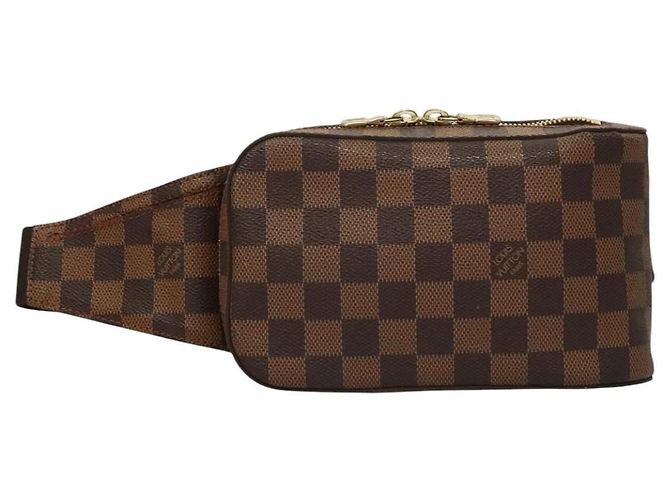 Sac de taille Geronimos Damier Louis Vuitton Marron