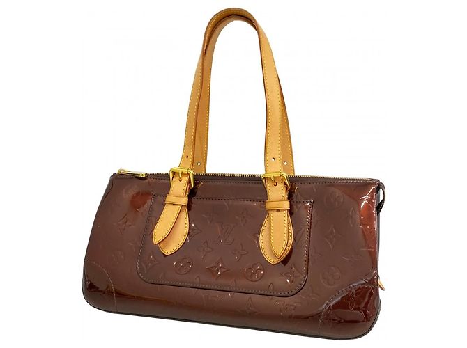 Rosewood Borsa a Spalla Vernis Avenue Louis Vuitton