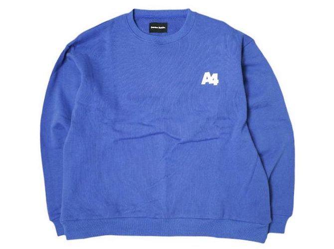 Autre Marque Danke Schon A4 Baumwoll-Sweatshirt Blau