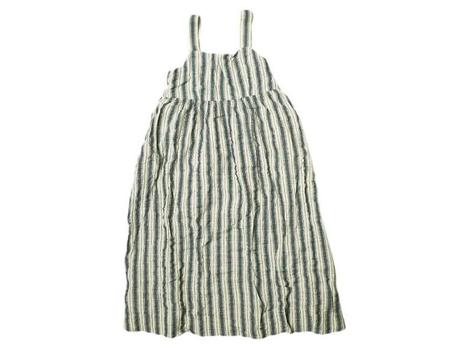 Autre Marque Vestido Camisón a Rayas de Algodón B:MING por BEAMS 24SS Azul
