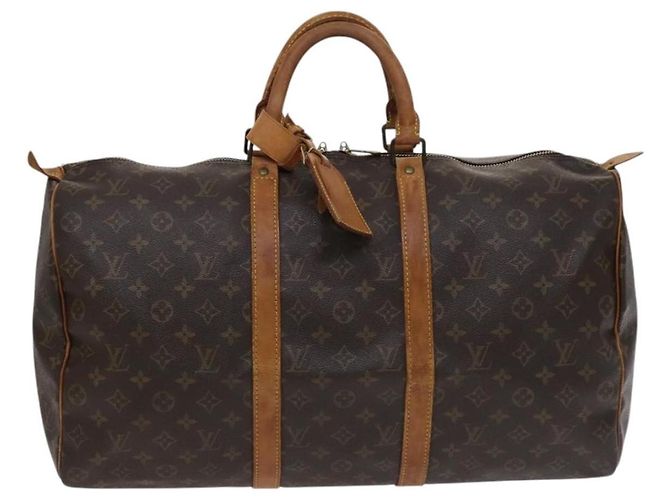 Louis Vuitton Keepall Monogram Canvas 50 Marron