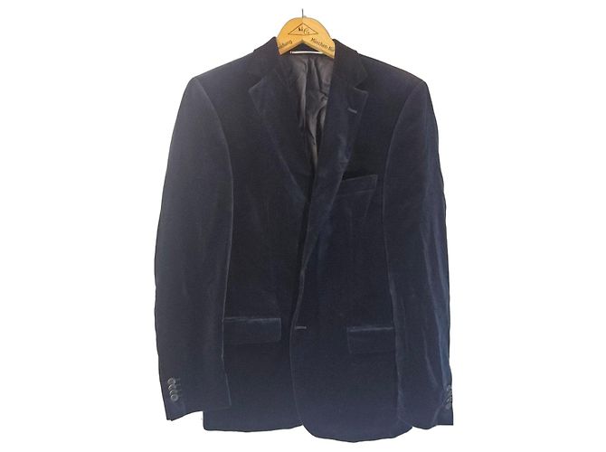 Karl Lagerfeld Blazer masculino azul escuro da Lagerfeld