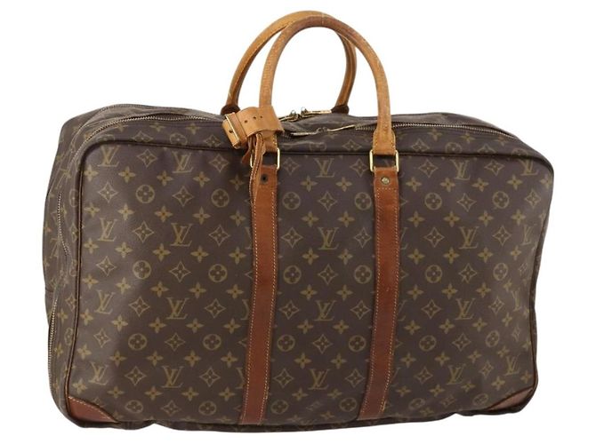 LOUIS VUITTON Sac Boston Monogram Sirius 50 M41406 LV Auth bs33411