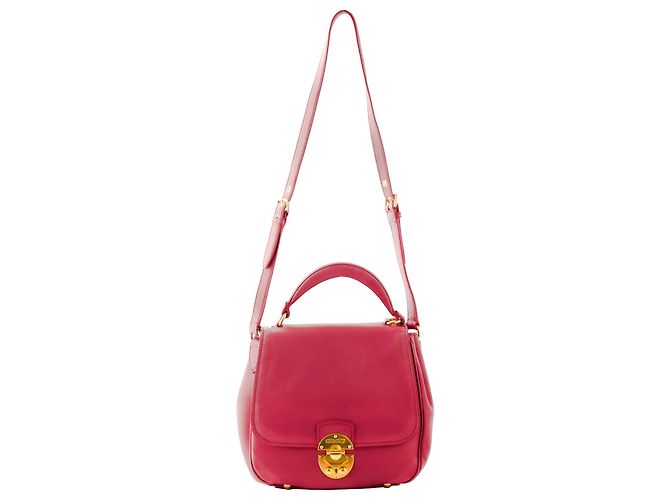 Borsa a Spalla Miu Miu Rosso Ciliegia