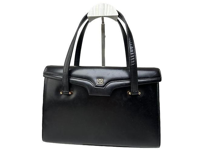 Bolso de cuero vintage Givenchy negro