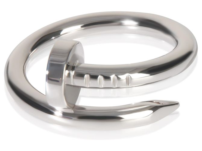 Anillo Juste Un Clou en Oro Blanco Cartier