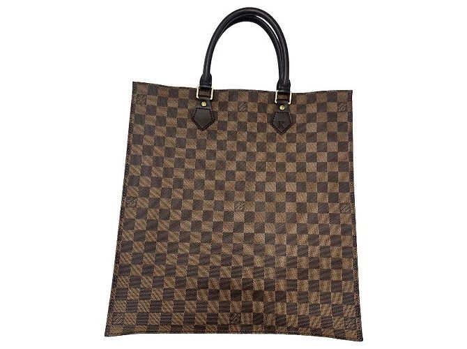 Sac Plat Damier GM de Louis Vuitton Marron