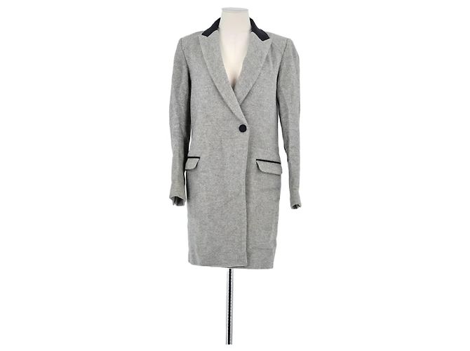 Zadig & Voltaire Grey wool coat